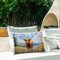 Stupell Industries Highland Cattle in Summer Meadow Outdoor Printed Pillow, design by Franklyn Gregory, 14 x 7 x 20